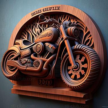 3D модель Harley Davidson CVO Pro Street Breakout (STL)